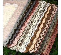 Diuhofart 30 Sheets Lace Edged Vintage Scrapbook Paper, Assorted Set - 3 Pack Background Stationery Paper Ephemera for Junk Journaling Supplies, Scrapbooking, Collage, Letter Writing