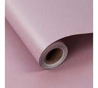 DiULi Gift Wrapping Paper Roll 43cm x 10m, Pearl Finish Solid Colour for Birthday Christmas Wedding, Thick Quality with Grid Lines for Easy Cutting, Versatile for Gift Wrap DIY Crafts, Purple