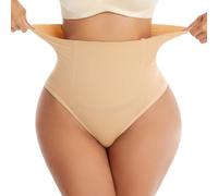 DiULi Seamless Tummy Control Thong Shapewear for Women | Seamless Ice Silk Shaping Knickers, Butt & Hip Lifter, Slimming Body Shaper, Comfort Underwear For Daily All Day Wear
