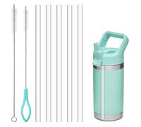 Diumepo 5 Pcs Replacement Straws for Yeti Rambler Bottles, Multi-Size Compatible, Durable & BPA Free, Polypropylene Straws, 8.38in x 0.25in, 5 Pieces