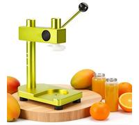 DIUNAOZI Vacuum Can Sealing Machine,Manual Can Sealer,Aluminum Alloy,Height Adjustable Seaming Device Machine with Graduated Volume, 5.1cm Dia,Fruit Juice/Beer Can Sealer Green