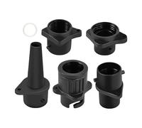 Diuyzoc Air Pump Adapter for Inflatables,Inflator Attachment with 4 Nozzles | Compressor Pump Attachment - for Kayak Canoe Raft Surfing Beach Lake Camping