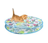 Diuyzoc Hiding Cover Exercise Toy for Indoor Cats - Rechargeable Interactive Kitten Hunting Toy,Interactive Cat Toy Balls for Cats Exercise Playing
