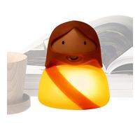 Diuyzoc Jesus Night Light, Soft Comforting Glow, 1piece, Jesus Led Touch Lamp, Night Light, Continuous Calm Glow, for Boys Girls Bedside Kids Room Bedroom Nursery Desk Shelf Sleeping