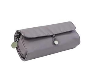 Diuyzoc Makeup Brush Case - Folding Cosmetic Pouch - Portable Cosmetic Brush Case - for Vacation Home School Dorm Studio Social Gathering