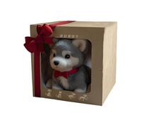Diuyzoc My Realistic Robot Puppy, Interactive Robot Puppy, Barking Walking Toy Dog, with Moving Tail and Sounds, 13x10cm Soft Fabric, For Kids, Home Learning Pretend Play