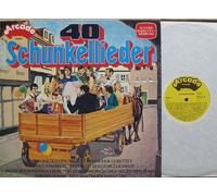 div. Künstler - 40 Schunkellieder / SCHON WIEDER EINE SEELE VOM ALKOHOL GERETTET / NARHALLA MARSCH / EIN PROSIT DER GEMÜTLICHKEIT / WENN DES SONNTAGS FRÜH / OH, DU WUNDERSCHÖNER DEUTSCHER RHEIN / TREUER HUSAR / BIER HER ODER ICH FALL´UM / Bildhülle / Arcade # ADE G 31 / Deutsche Pressung / 12" Vinyl Langspiel Schallplatte
