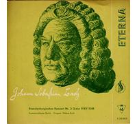 div. Künstler - BACH, JOHANN SEBASTIAN / Brandenburgisches Konzert Nr. 3 G-dur BWV 1048 / 1960 / Bildhülle / ETERNA # 5 20 283 / Deutsche Pressung / 7" Vinyl Single Schallplatte / Kammerorchester Berlin Dirigent: Helmut Koch /
