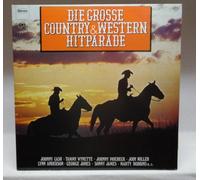 div. Künstler - DIE GROSSE COUNTRY & WESTERN HITPARADE / 1973 / Klapp-Bildhülle / CBS # CBS 67237 / Holländische Pressung / 12" Doppel Langspiel Schallplatte / JOHNNY CASH / TAMMY WYNETTE / JOHNNY PAYCHECK / JODY MILLER LYNN ANDERSON / GEORGE JONES / SONNY JAMES / MARTY ROBBINS u.a.