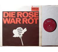 div. Künstler - DIE ROSE WAR ROT / schlager - chansons unserer tage / FÜR DICH / 1968 ??? / AMIGA # 850073 / Bildhülle / Deutsche Pressung / 12" Vinyl Langspiel Schallplatte