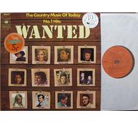 div. Künstler - WANTED / The Country Music Of Today No.1 Hits / Bildhülle 1973 mit ORIGINAL FIRMEN-WERBE-INNENHÜLLE Holländische Pressung CBS # SPR 72 / 12" Vinyl Langspiel Schallplatte / JOHNNY CASH / TAMMY WYNETTE / GEORGE JONES / SONNY JAMES / JODY MILLER / BOB LUMAN / LYNN ANDERSON / CASH/CARTER /BARBARA FAIRCHILD / RAY PRICE / JOHNNY PAYCHECK / DAVID HOUSTON