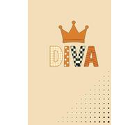 DIVA - A Minimalist Notebook for Bold, Confident Minds: 6x9 Size Notebook with 120 Blank Pages Journal
