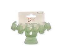 Diva Glacier Green Lightweight Hair Claw Clips Women 11.5cm/4.53in Daily Versatile Strong Grip Non-Slip Retro Kitsch Style For Thick Hair Cute Girlish Student Friendly