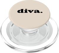 Diva Latina Power Women Chic Glamorous and Fashionista PopSockets PopGrip for MagSafe