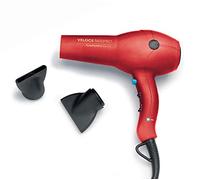 Diva Pro Styling Veloce 3800 Pro Dryer, Red - 2200W Professional Hairdryer with Ionic Conditioning, EDT108