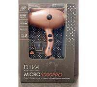 Diva Professional Styling Micro 5000 Pro Hair Dryer Millennial Pink