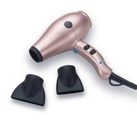 Diva Pro Styling Micro 5000 Pro Dryer - Millennial Pink. Super-Charged Power, Super-Lightweight Micro-Size. with Macadamia Oil, Argan Oil, and Keratin for Ultra-Shiny and Smooth Hair