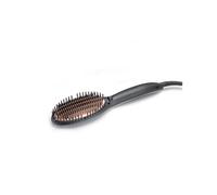 Diva Pro Styling Precious Metals Straight & Smooth Brush Rose Gold - Brush and Straightener combined PRO203
