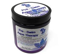 Diva stuff Pre-Swim Aqua Therapy Chlorine Neutralising Body Moisturizer for Swimmers, Protects Skin from Chlorine and Salt Water, 8 oz - Made in the USA, Odourless