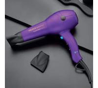 Diva Pro Styling Veloce 3800 Pro Dryer, Purple - 2200W Professional Hairdryer with Ionic Conditioning, EDT107