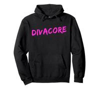 Divacore Diva Y2k Tweens Women Gen Z Pullover Hoodie