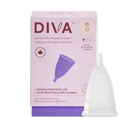 DivaCup Menstrual Cup, For Those 18 Years Of Age And Under, Model 0