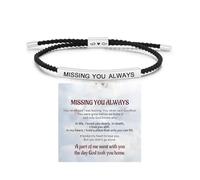 DivaGlamz Be Kind Of A Badass Motivational Tube Bracelet For Women, Adjustable Braided Rope Handmade Engraved Stainless Steel Bracelet To My Daughter/Best Friend Inspirational Gifts Jewelry, L