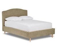 Divan Base Direct Ember Simple Shaped Fabric Bedstead Only 6Ft Super King- Marlow Mink