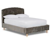 Divan Base Direct Mystoria Modern Fabric Bed Base Only 4Ft6 Double- Brecon Zinc