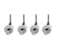 Divan Base Direct Set Of 4 Shepherd Castor Wheels With Inserts