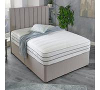 Divan Base Direct Shire Solaris Orion 1000 Pocket Sprung Divan Bed Set 3Ft Single 2 Drawers Side- Wool Bronze