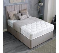 Divan Base Direct Shire Solaris Sculptor Orthopaedic Sprung Divan Bed Set 6Ft Super King 4 Drawers- Wool Bronze