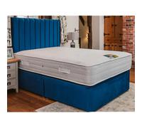 Divan Base Direct Sophia Briar-Rose Dual Season 1000 Pocket Sprung Igel Luxury Divan Bed Set 2Ft6 Small Single - Plush Marine