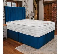 Divan Base Direct Sophia Briar-Rose Emilie 1000 Pocket Sprung Luxury Divan Bed Set 4Ft6 Double - Plush Marine