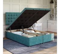 Divan Base Direct Wool Jade Ottoman Divan 3Ft Single End Lift Ottoman
