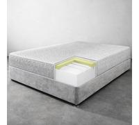 Divan Bed Direct Premier Relief Memory Foam Mattress in White | Size: Single Divan Bed Direct White Single