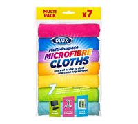 Divan Beds Deals 7-Pack Multi-Purpose Microfiber Cleaning Cloths Ultra-Soft Lint-Free Reusable for Home Kitchen Car Electronics Surfaces Dishes Counters Windows Durable