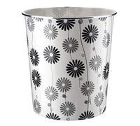 Divan Beds Deals Flora 7.7L Waste Bin - Compact Round Trash Can for Kitchen, Bathroom & Office