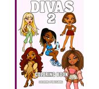 Divas 2 Fashion Coloring Book: 30 Chic & Trendy Styles
