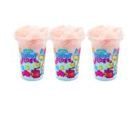 DIVAS SPIRITUAL Candy Floss Sweet Treat Tub Classic Fairground Cotton Candy Soft Fluffy Melt in Mouth Resealable Container Party Snack Dessert in Multipack (3)