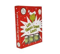 Divas Spiritual Christmas Lights 190cm 8pcs Grinch Edition for a Lightweight, Joyful Xmas Decoration Novelty Home String Decor and Indoor Bliss