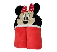 DIVAS SPIRITUAL Minnie Magic: Disney Minnie Mouse Hooded Throw Blanket for Cozy and Stylish Comfort