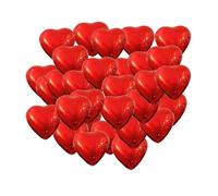 DIVAS SPIRITUAL Red Hearts Chocolates Individually Wrapped Milk Chocolate Ideal for Weddings Anniversaries Party Favours and Gifts 7g each (Pack of 50)