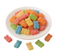 Divas Spiritual Sour Gummy Bear Sweets Fruity Flavoured Chewy Tangy Candy Treats Assorted Colours Party Favour Pick n Mix Bulk Pack - 200g 500g 1kg 2.5kg Options (500 g)