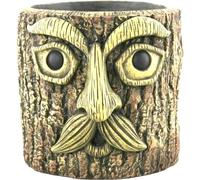 Divas World Cement Planter Face Flower Pot (Cement Planter Face) Garden Novelty Ornament Indoor Outdoor