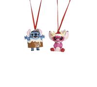 Divas World Christmas Decoration Fiqurine Bauble Lillo Stitch Novelty Hanging Deco