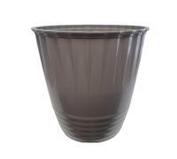 Divas World Cumber lands 14-Inch Garden Planter in Greystone Colour | Decorative Plastic Outdoor Flower Pot with Drainage Holes | Lightweight Durable Design | 23.2 Litre Capacity (1)