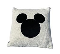Divas World Disney Mickey Mouse Cushion Black & White Bed Cushions Home Decor Square Pillow 48cm x 48cm Xmas stocking filler