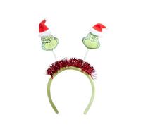 Divas World Grinch Christmas Head Bopper: Festive Holiday Party Headband Costume Accessory Hair Band