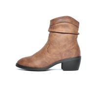 Divaz Adele Fur-Lined Vegan Womens Boots | Boots | Tuscan Tan Brown | UK Size 7